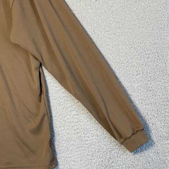 Vintage Under Armour Tactical Mens UNSIZED HeatGear Long Sleeve T-Shirt Brown - Picture 3 of 16